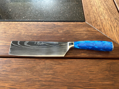 Nakiri Knife Blue