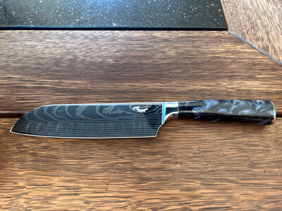 Santoku Knife Black