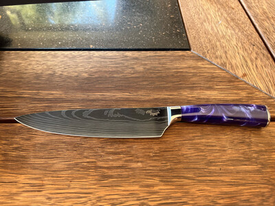 Chef&#39;s Knife Purple