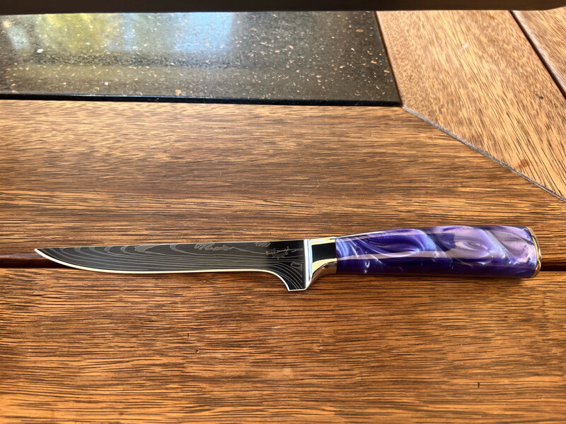 Boning Knife Purple