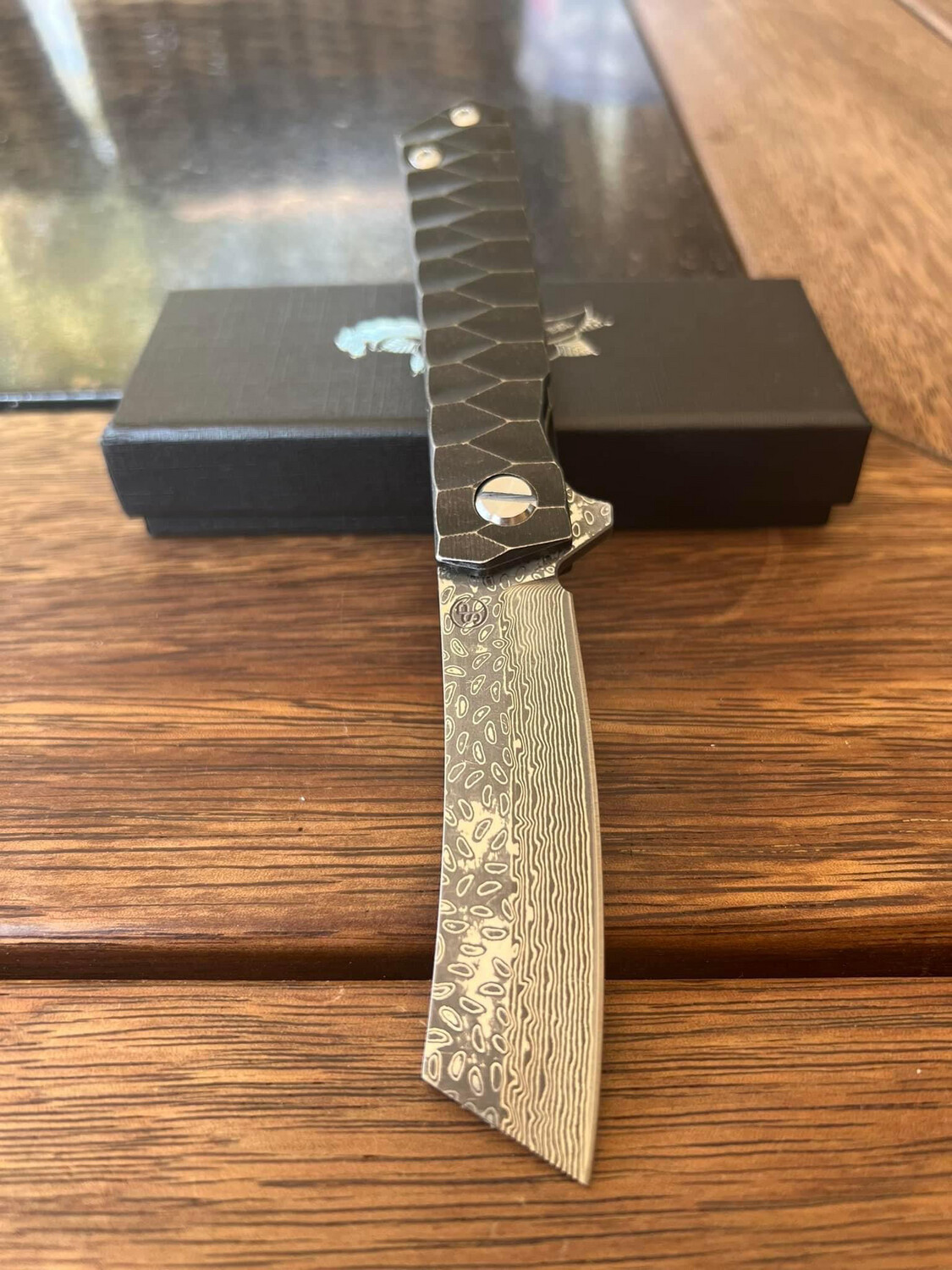 Skarp Black Titanium Damascus