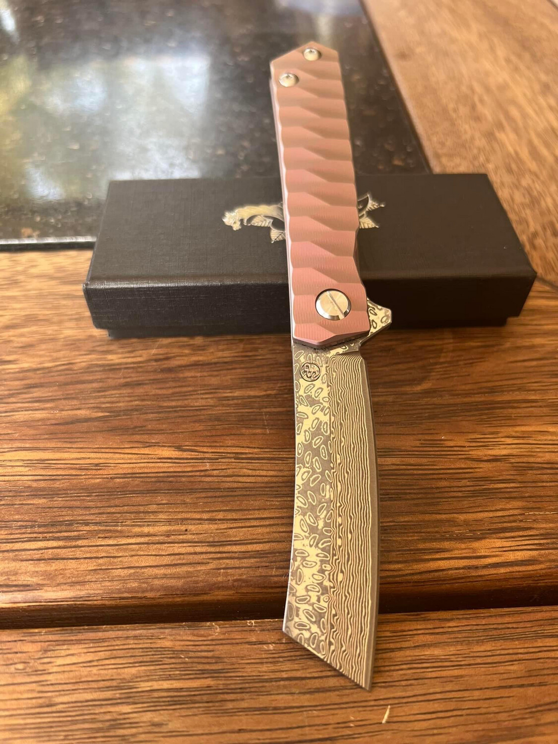 Skarp Purple Titanium Damascus