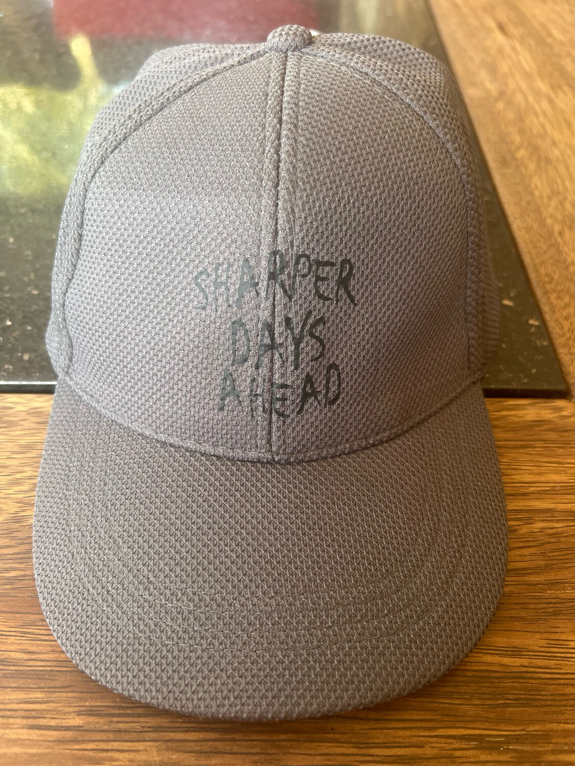 Podium Cap Grey &amp; Black Print SDA