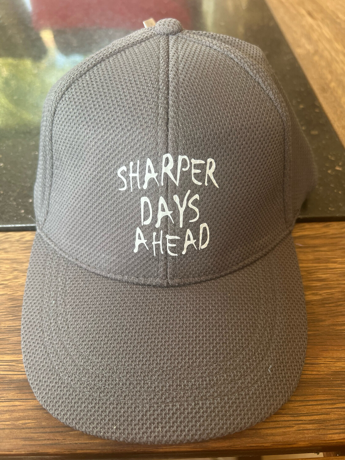 Podium Cap Grey &amp; White Print SDA