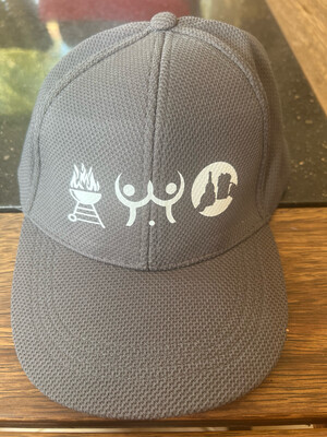Podium Cap Grey &amp; White Print BBB