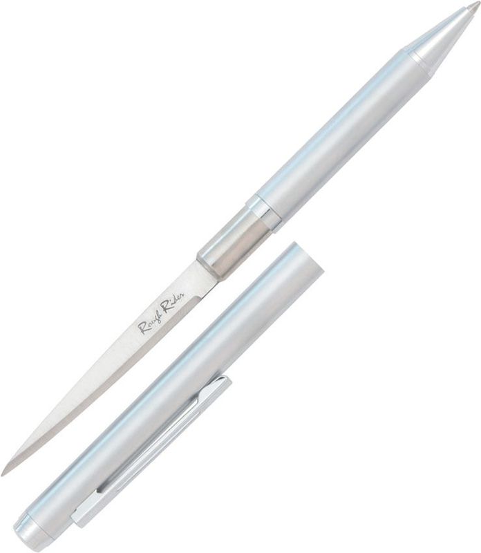 RR612 - Rough Ryder Ink Pen Knife Silver