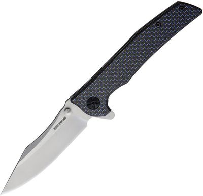 RR2082 - Rough Ryder Linerlock Blue G10/CF