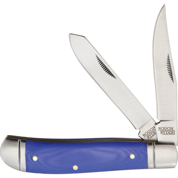 RR2171 - Rough Ryder Trapper Blue G10