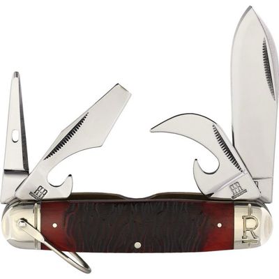 RR2220 - Rough Ryder Scout Knife Tiger Pattern