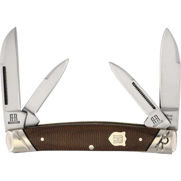 RR2336 - Rough Ryder Congress Brown Burlap