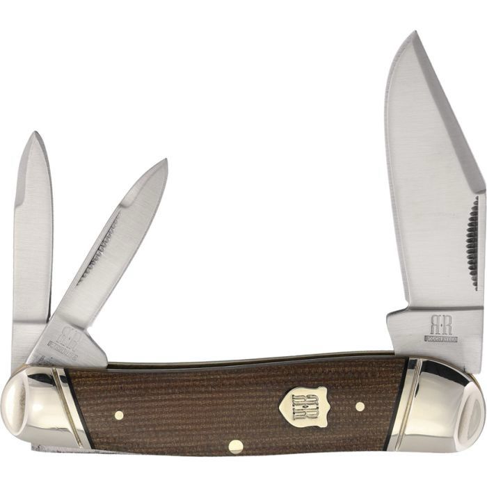 RR2581 - Rough Ryder Whittler Brown Tater Skin Mica