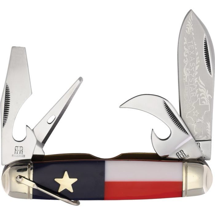 RR2504 - Rough Ryder Texas Star Camp Knife