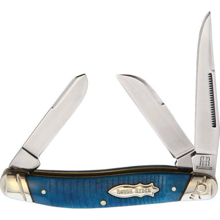 RR2119 - Rough Ryder Black and Blue Stockman