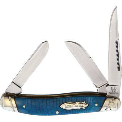 RR2119 - Rough Ryder Black and Blue Stockman