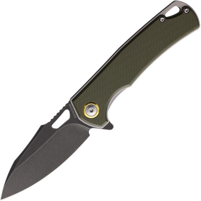 RR2597 - Rough Ryder Linerlock Green Micarta