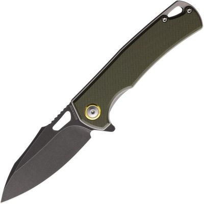 RR2597 - Rough Ryder Linerlock Green Micarta