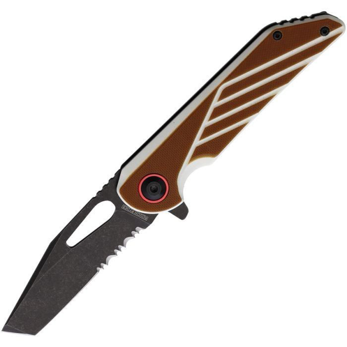 RR2535 - Rough Ryder Linerlock A/O White/Brown
