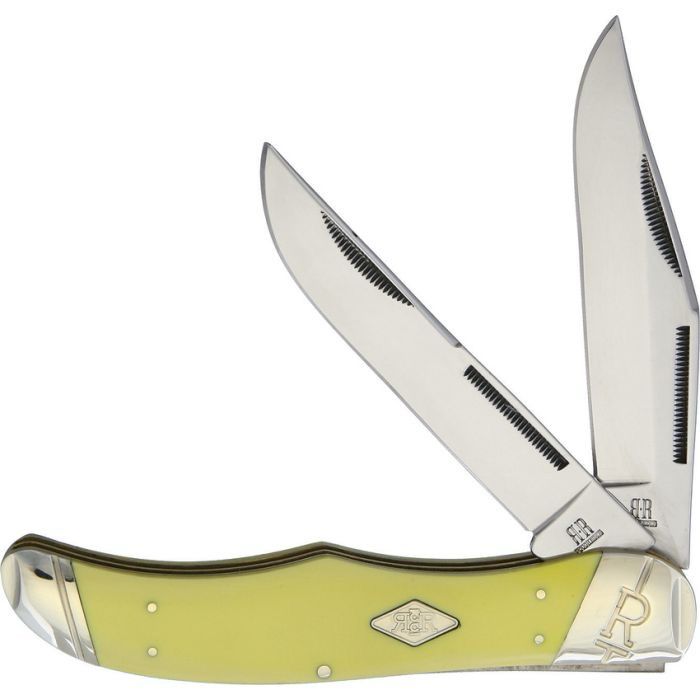 RR1742 - Rough Ryder Folding Hunter Carbon Yellow