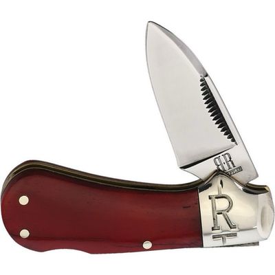 RR2227 - Rough Ryder Cub Lockback Red Smooth