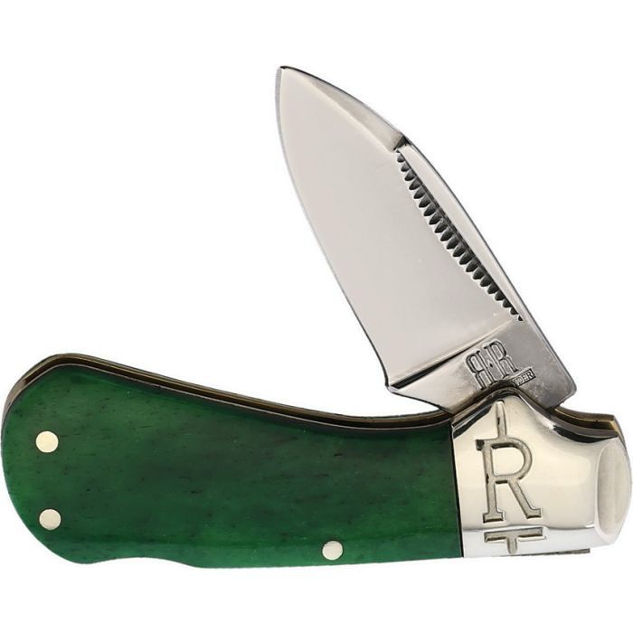 RR2231 - Rough Ryder Cub Lockback Green Smooth