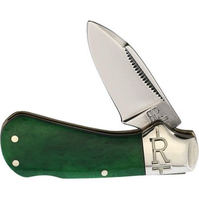 RR2231 - Rough Ryder Cub Lockback Green Smooth
