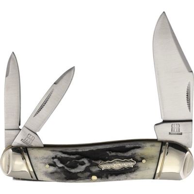 RR2575 - Rough Ryder Whittler Black Stag
