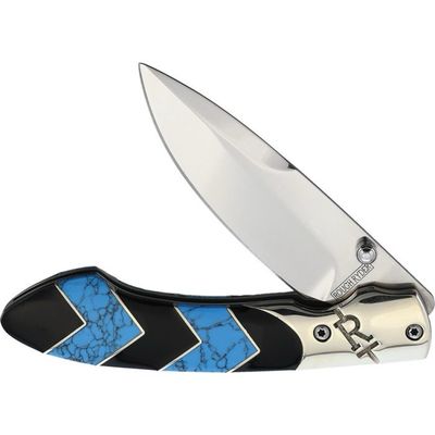 RR1578 - Rough Ryder Turquoise Peak Linerlock