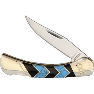RR1576 - Rough Ryder Turquoise Peak Lockback