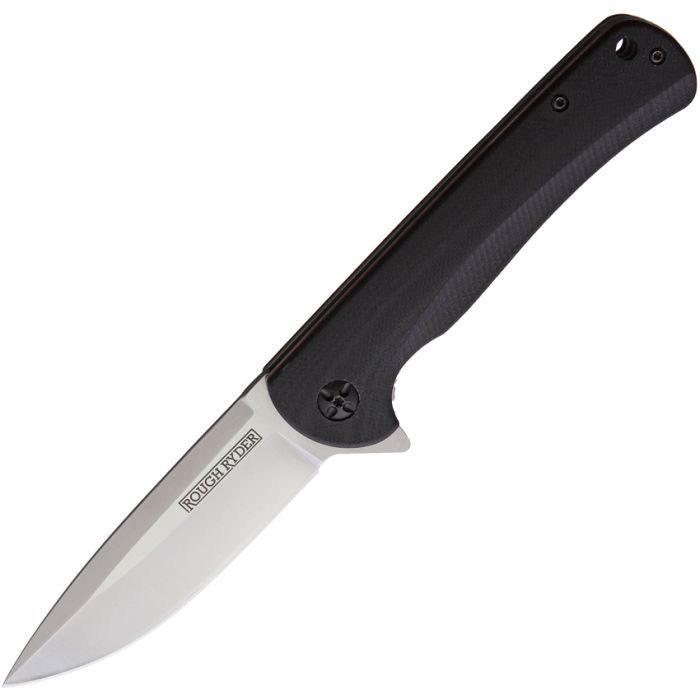 RR2081 - Rough Ryder Linerlock Black G10