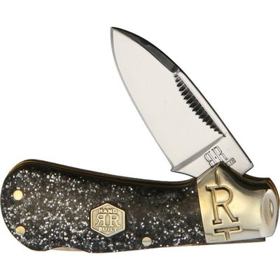 RR2011 - Rough Ryder Cub Lockback Silver Sparkle