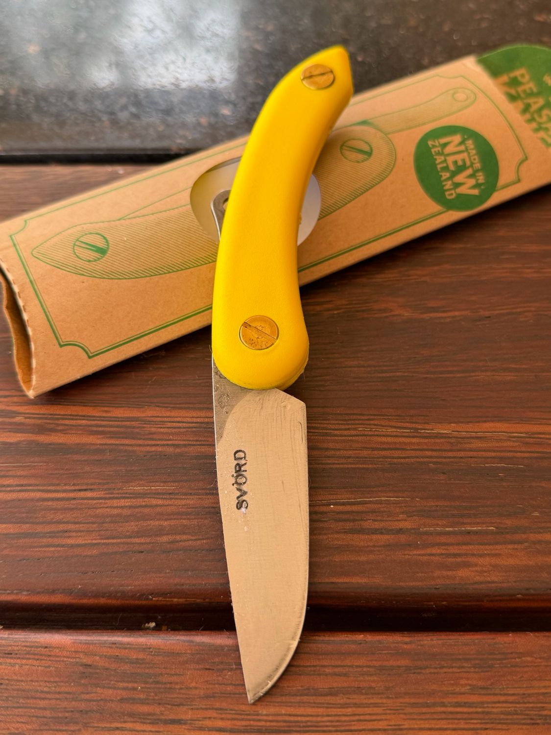 SVORD Knives Peasant Mini Yellow