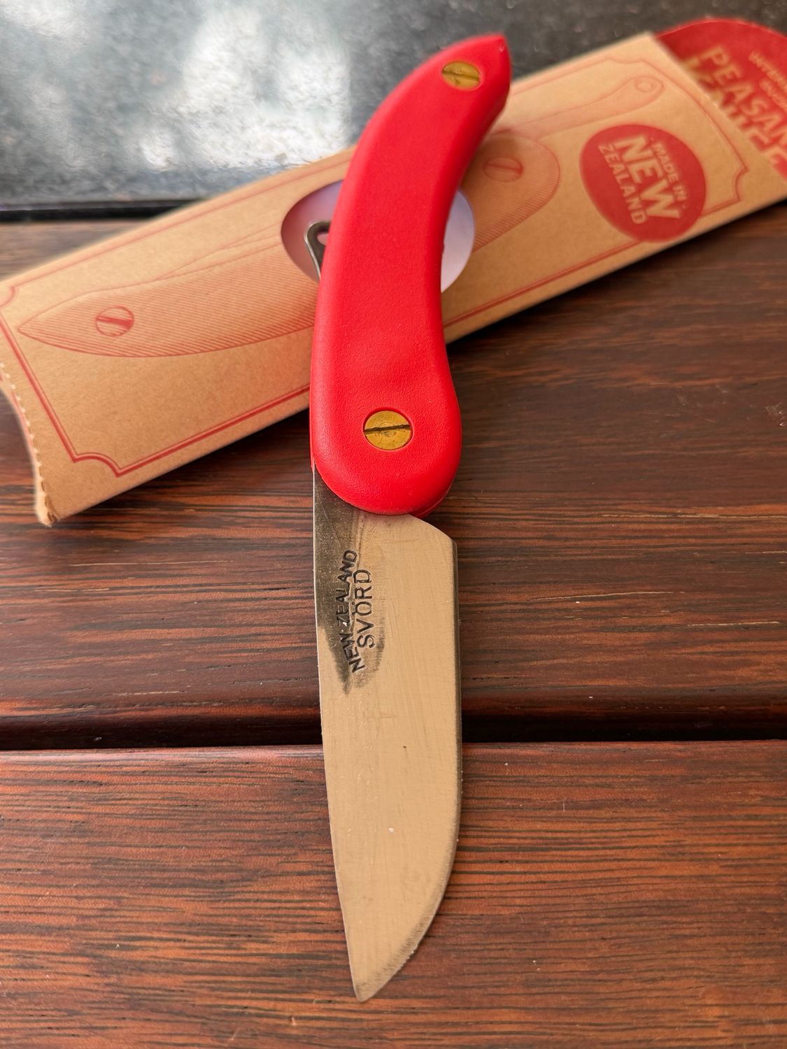 SVORD Knives Peasant Red