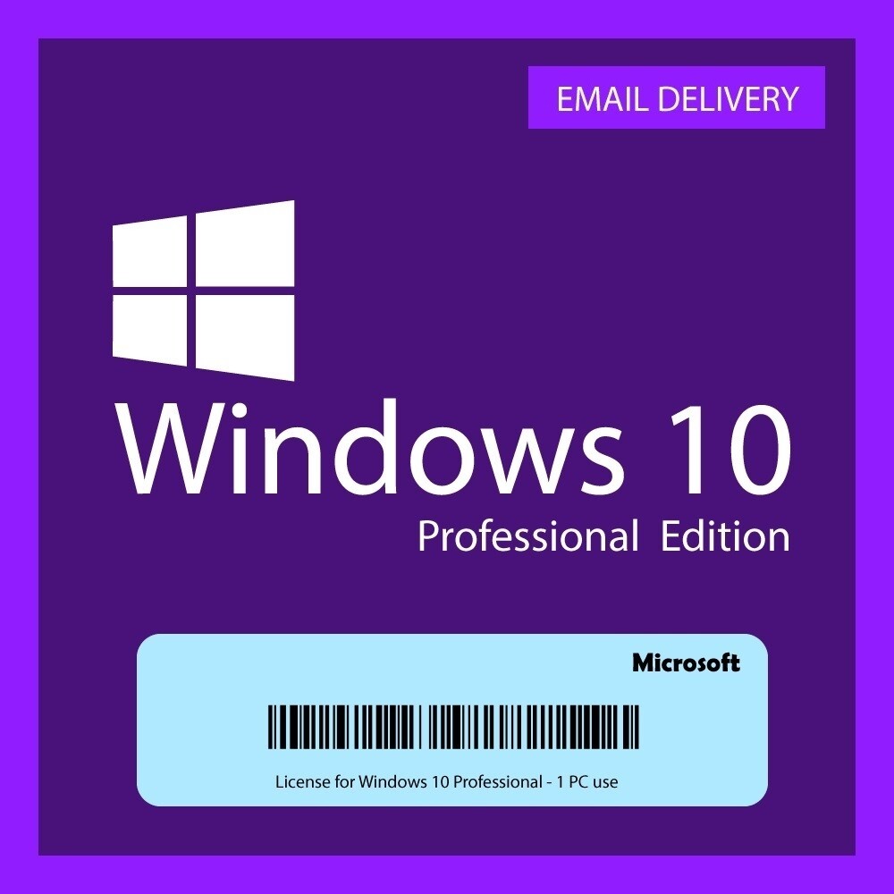 Windows 10 Pro Professional License Key | Genuine | 32 64 Bit | Global