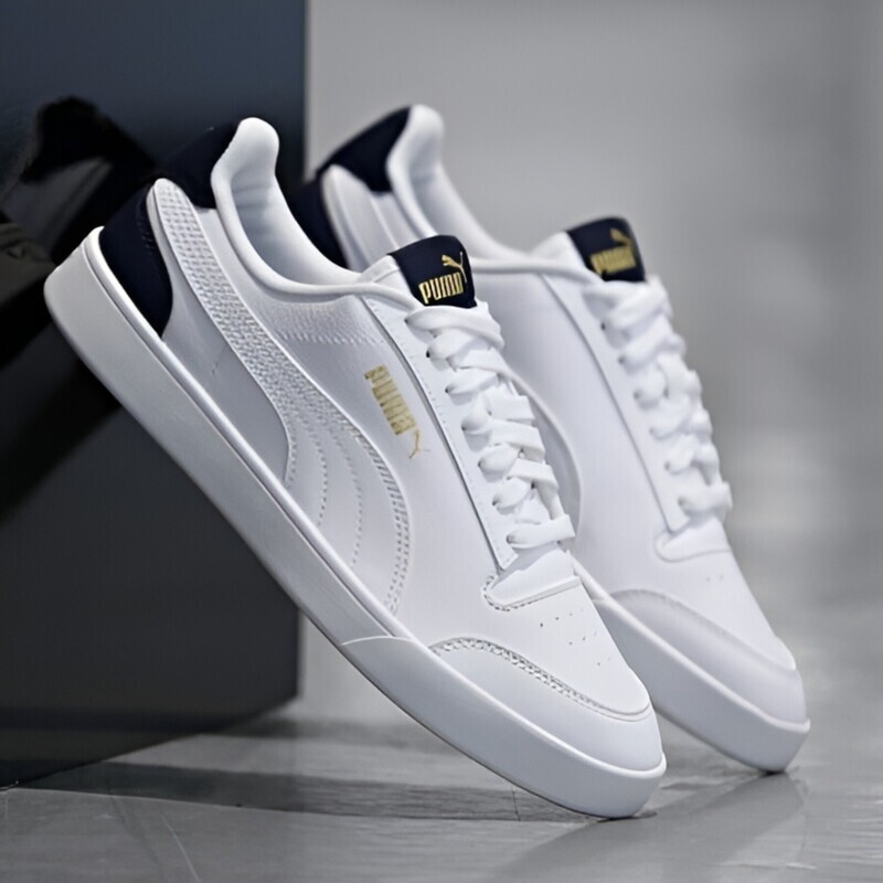 Puma shuffle blanche homme