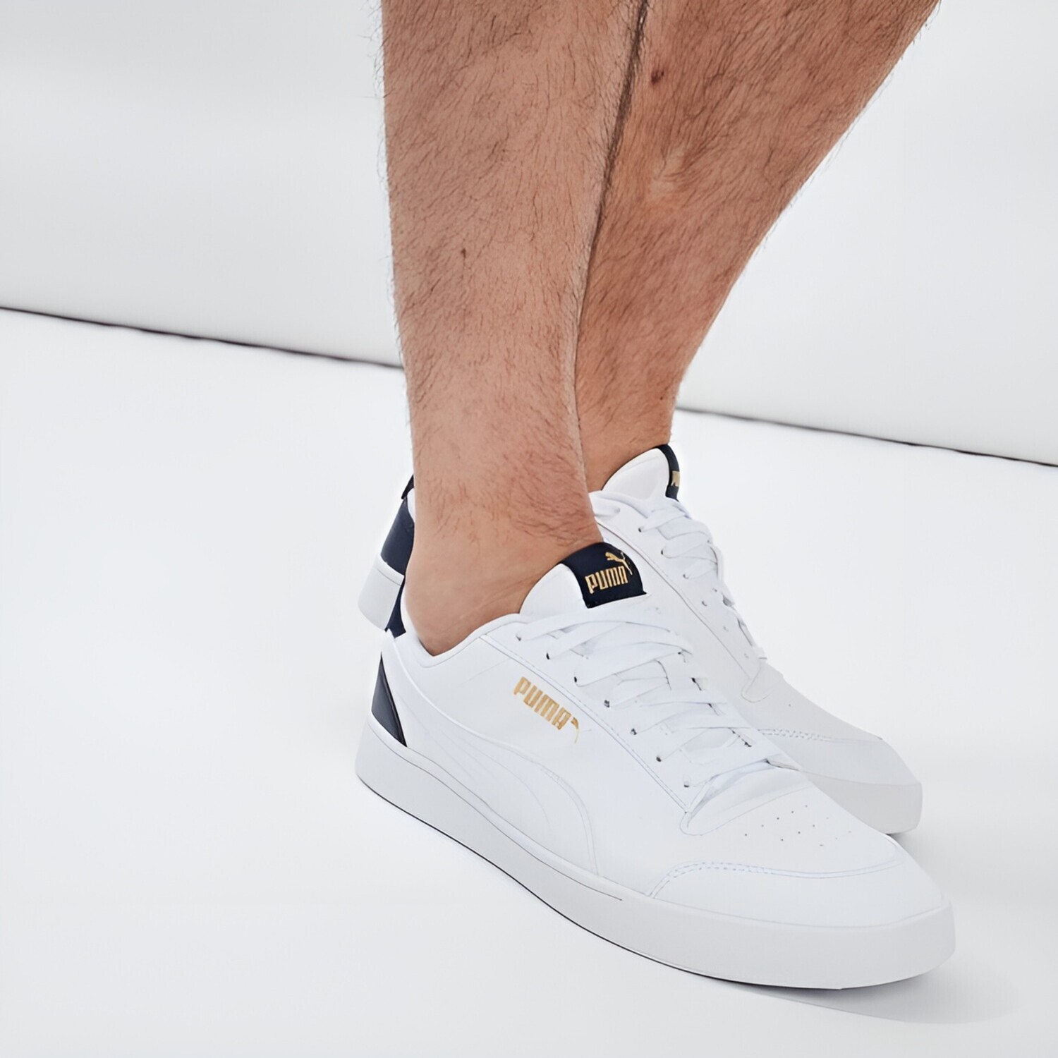 Puma shuffle blanche homme