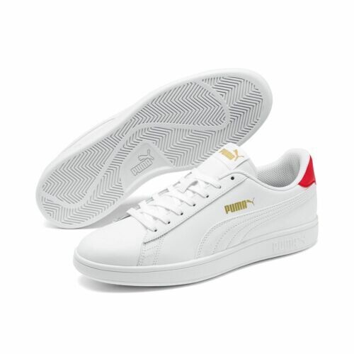 2.5.1 Espadrilles Original PUMA V2 Smash Espadrille PUMA L 365215 15 Blanc/Rouge