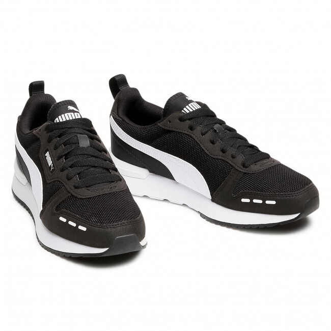 1.2.1 Espadrille Puma Original R78 Réf 373117 01 Noir/Blanc