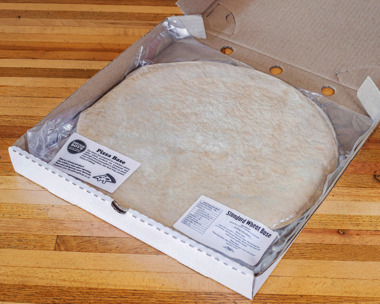 BOX Standard Wheat Pizza Bases 12 x 30cm