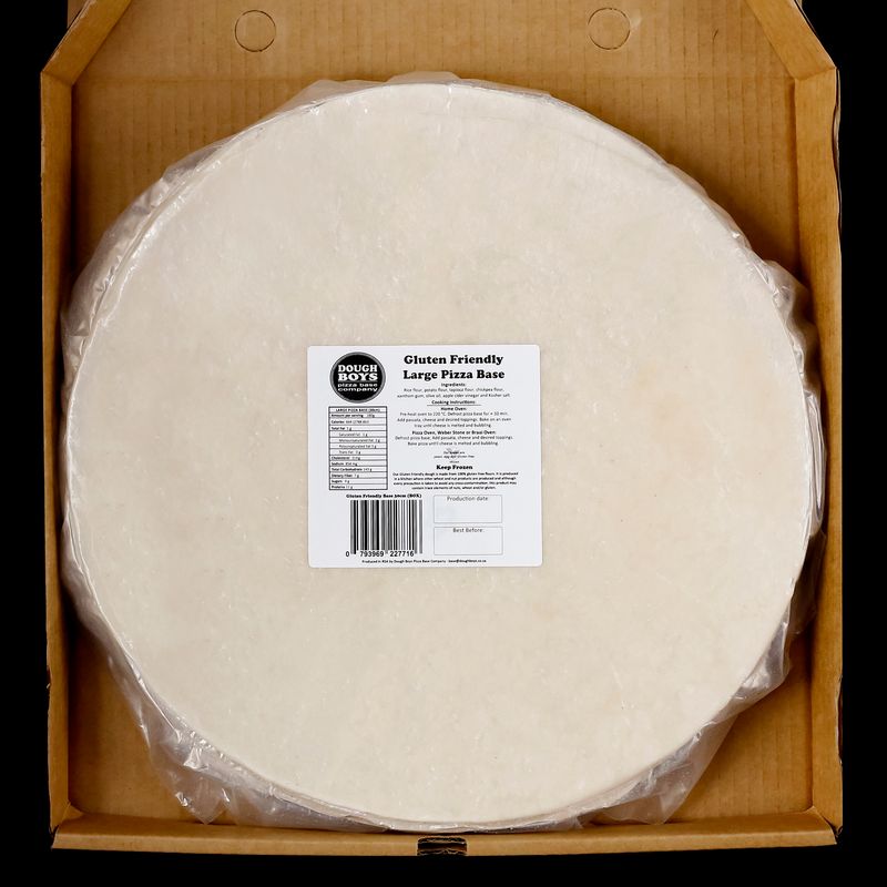BOX Gluten friendly Pizza Bases 12 x 30cm