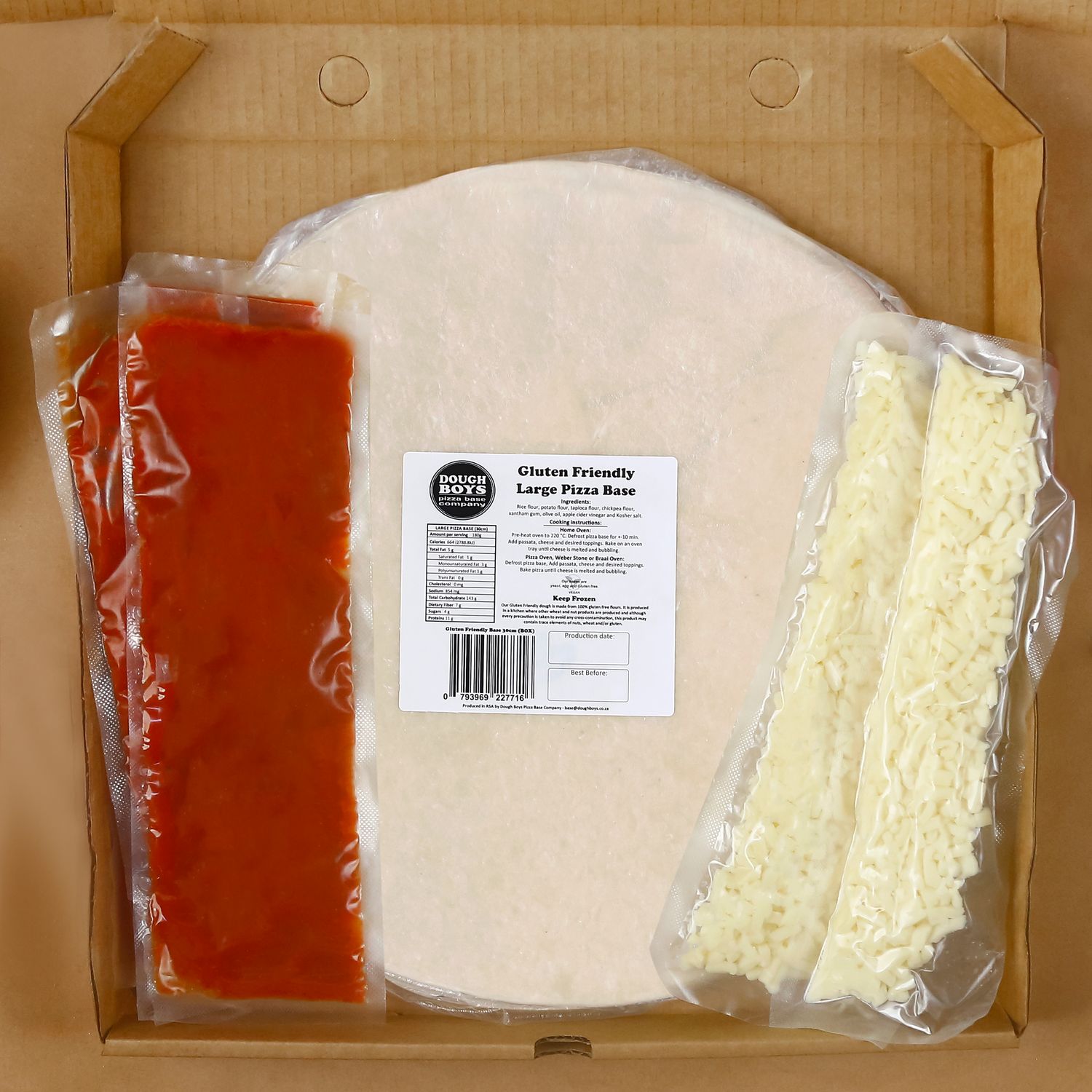Home DIY Pizza Kit - Gluten Friendly