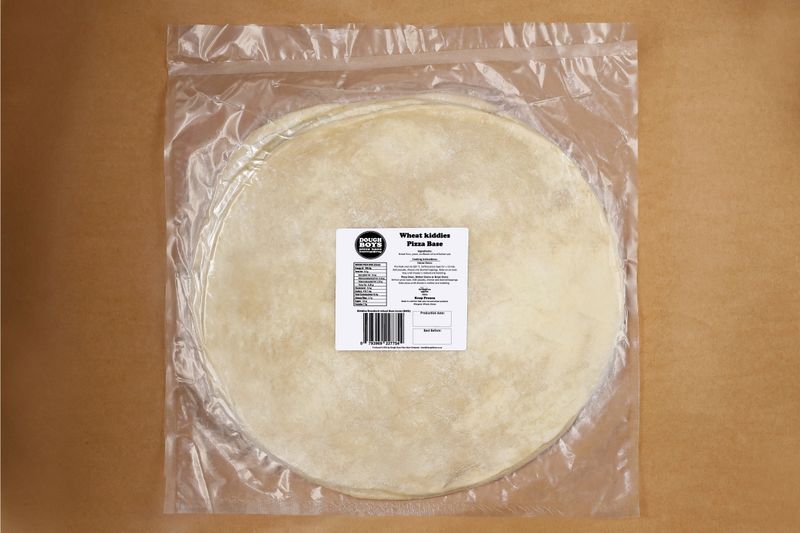Standard Wheat KIDDIES Pizza Bases Pack 4 x 21cm