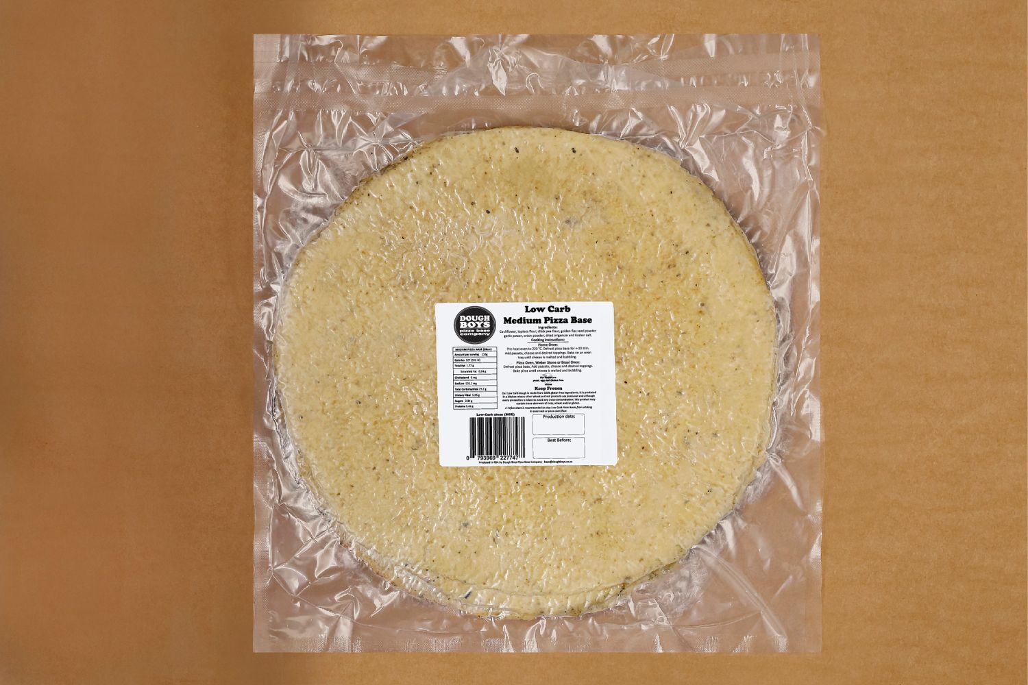 PACK Low Carb Cauliflower Pizza Bases 4 x 26cm