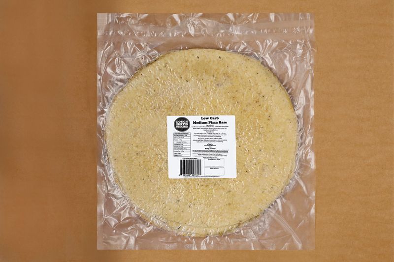Low Carb Cauliflower Pizza Bases Pack 4 x 26cm