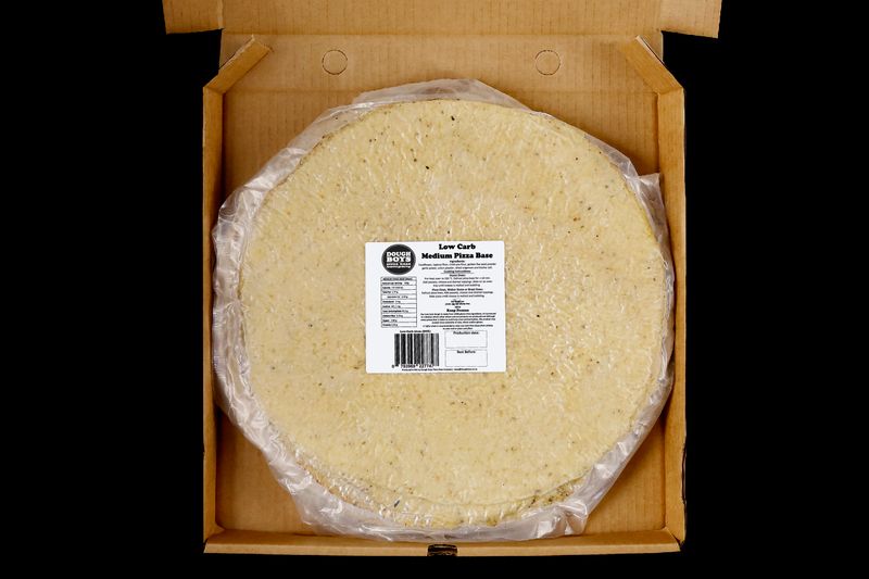 BOX Low Carb Cauliflower Pizza Bases 12 x 26 cm