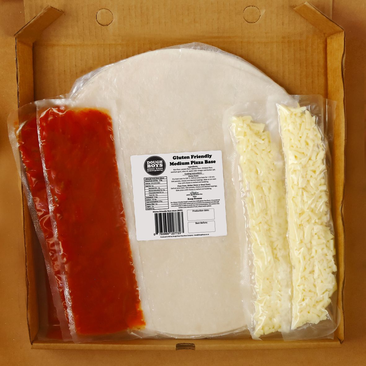 Home DIY Pizza Kit - Gluten Friendly