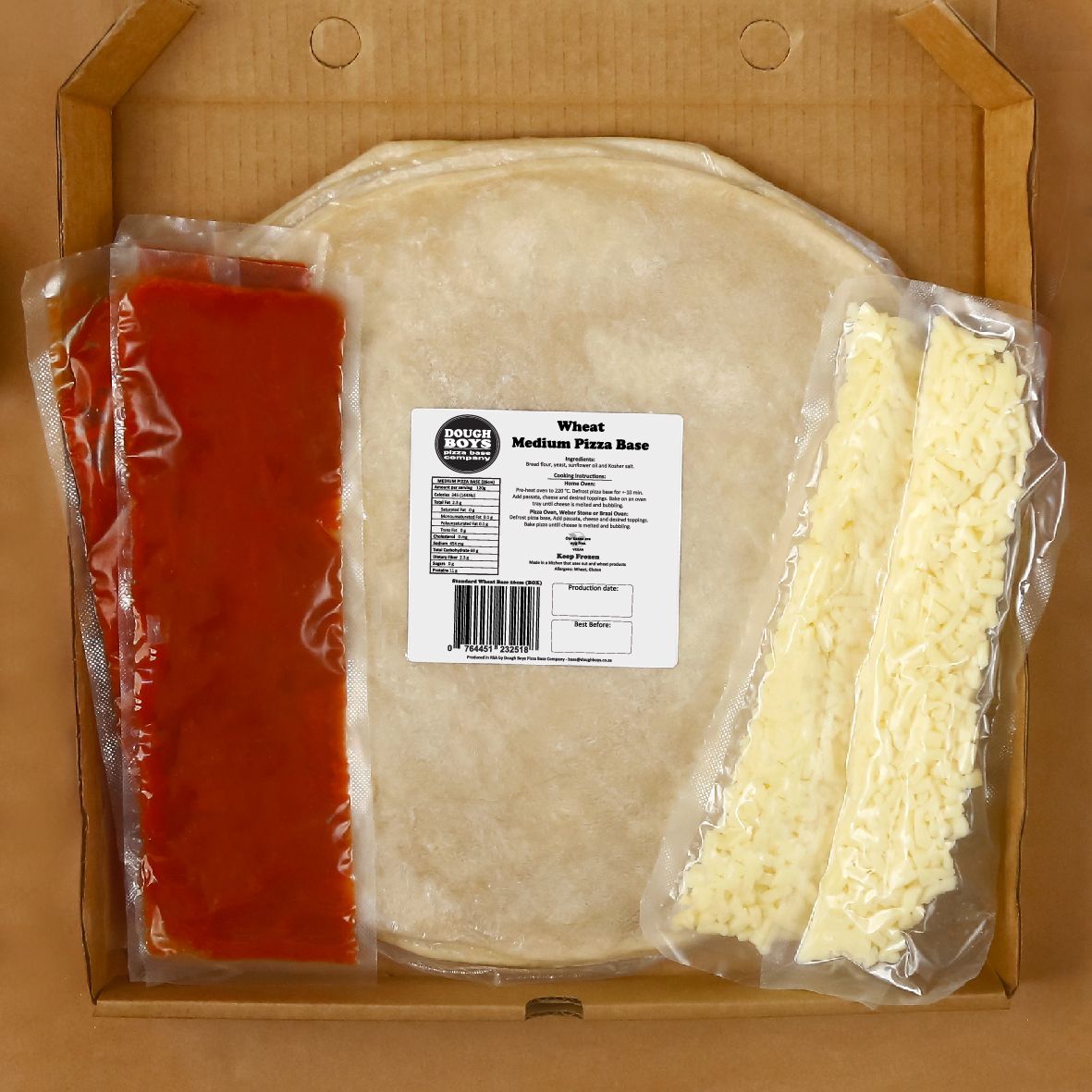 Home DIY Pizza Kit - Standard Wheat