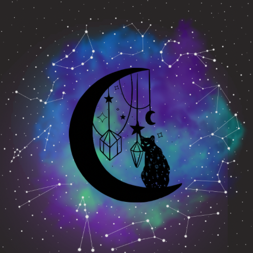 Cat And Moon