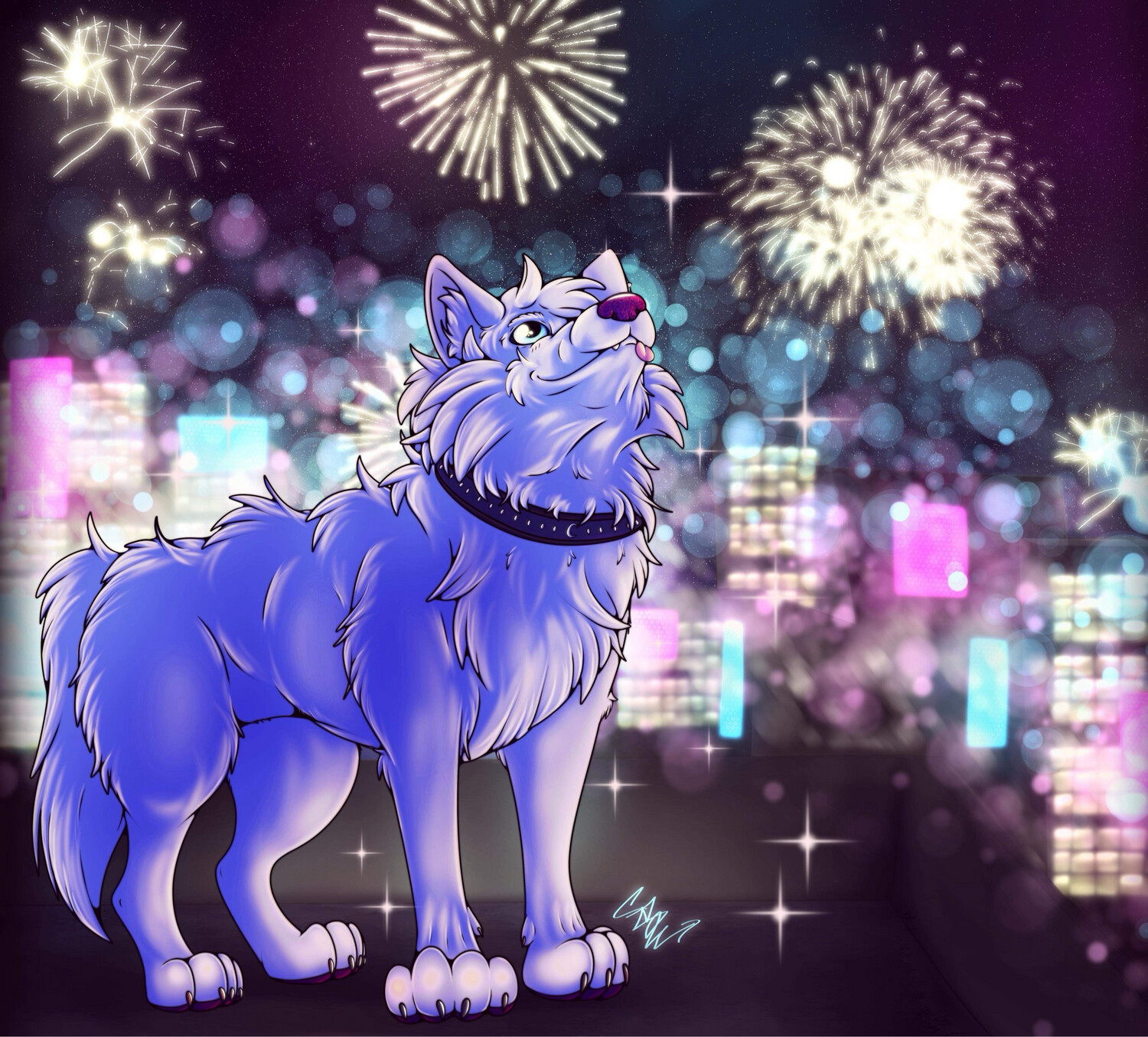 Fireworks Puppy