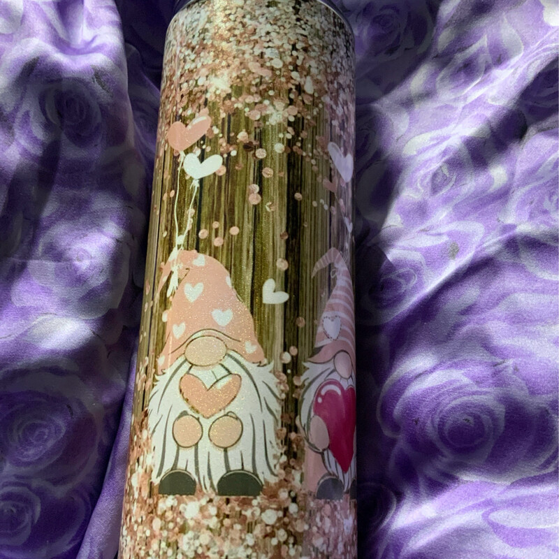 Gnome Shine With Hearts