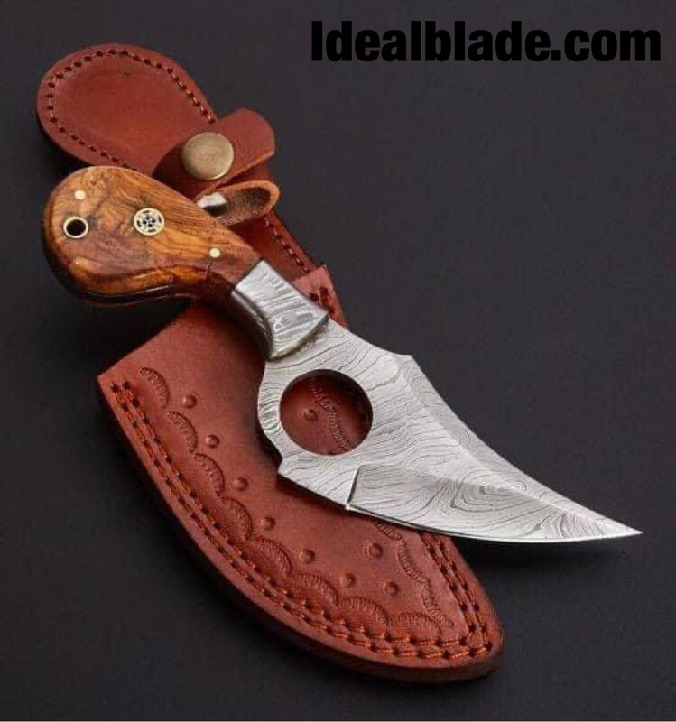 Damascus Steel Skinner